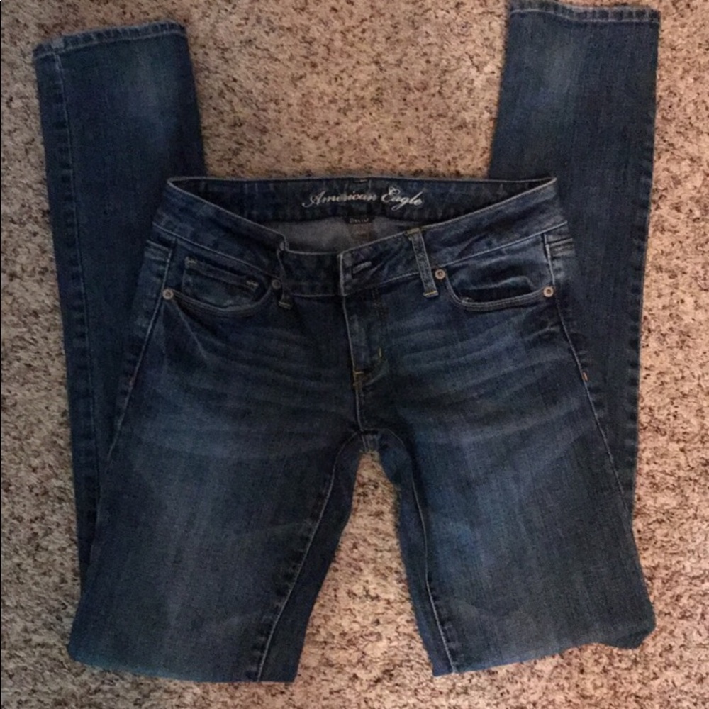 American Eagle outfitters size 4 long skinny jeans